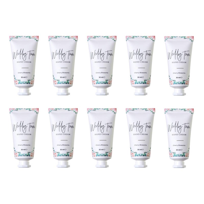 Pop Fizz Designs Bridesmaid Gifts- Wedding Team Hand Cream (10 pack) - Image 1